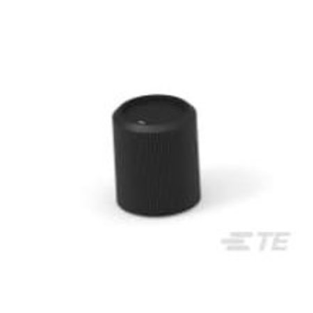 TE CONNECTIVITY KU402B1/8=KNOB BLACK W/DIAMOND 2-1437623-2